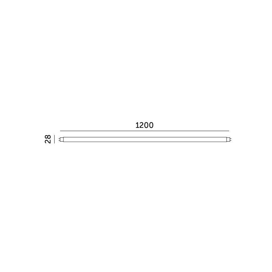 LED Žiarivková trubica T8 G13/18W/230V 4000K 120 cm