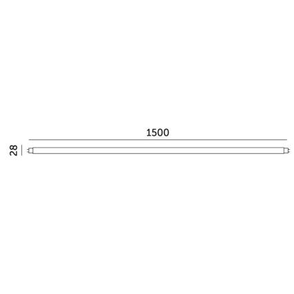 LED Žiarivková trubica T8 G13/22W/230V 6500K 150 cm
