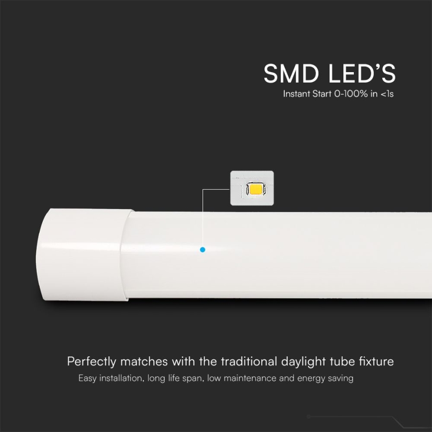 LED Žiarivkové svietidlo LED/50W/230V 3000/4000/6500K 146 cm