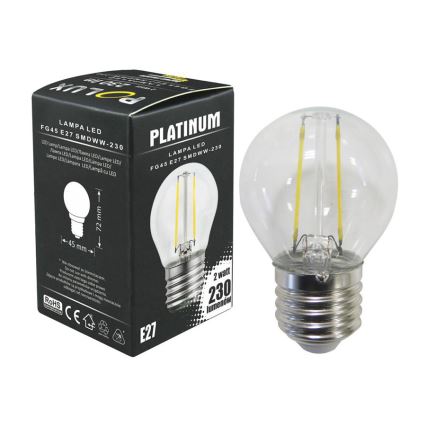 LED Žiarovka 1xE27/2,5W/230V 3000K