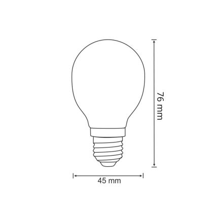 LED Žiarovka 1xE27/2,5W/230V 3000K