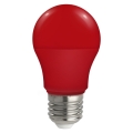 LED Žiarovka A50 E27/4,9W/230V červená
