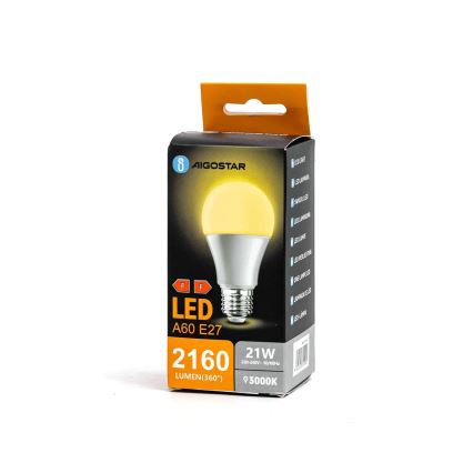 LED Žiarovka A60 E27/21W/230V 3000K - Aigostar