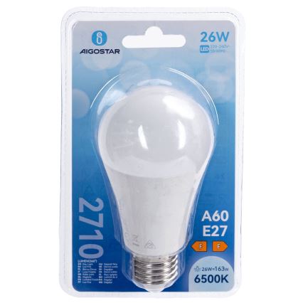 LED Žiarovka A60 E27/26W/230V 6500K - Aigostar