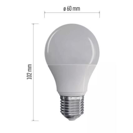 LED Žiarovka A60 E27/7,2W/230V 4000K CRI 94 Ra