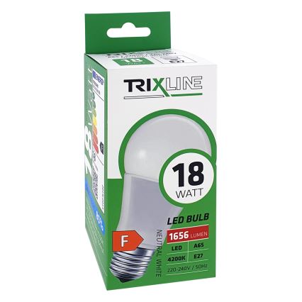 LED Žiarovka A65 E27/18W/230V 4200K