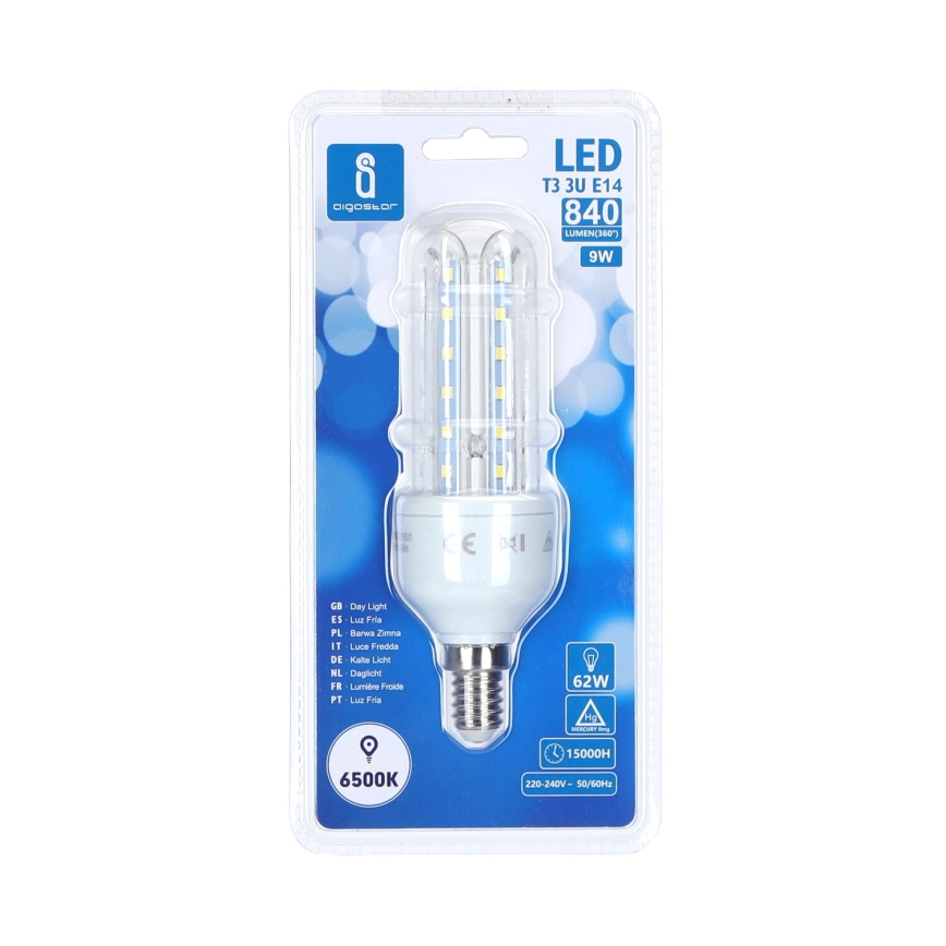 LED Žiarovka B5 E14/9W/230V 6500K - Aigostar