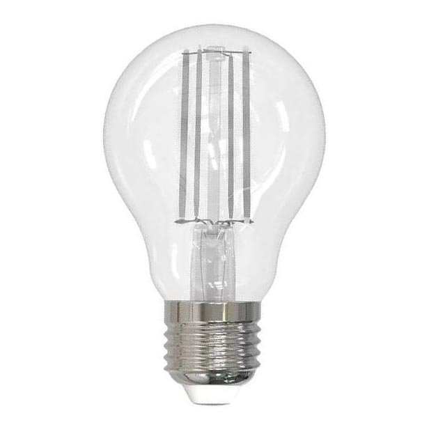 LED Žiarovka BIELY FILAMENT A60 E27/13W/230V 3000K