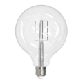 LED Žiarovka BIELY FILAMENT G125 E27/13W/230V 4000K