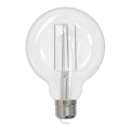 LED Žiarovka BIELY FILAMENT G95 E27/13W/230V 4000K