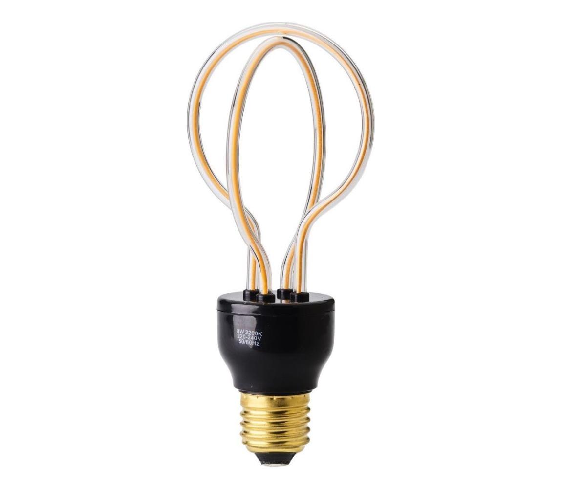 LED žiarovka BULB E27/8W/230V 2200K 4370
