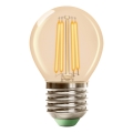 LED Žiarovka CLASIC AMBER G45 E27/4W/230V 2200K -  Brilagi