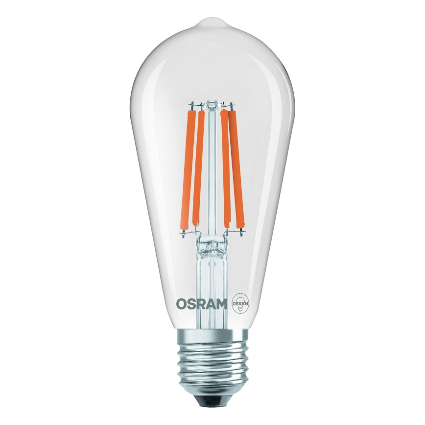 LED žiarovka CLASSIC FILAMENT E27/6,5W/230V 4000K - Osram