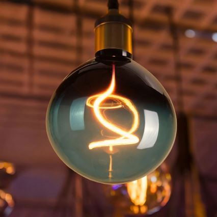 LED Žiarovka DECO VINTAGE FILAMENT G125 E27/4W/230V 1800K