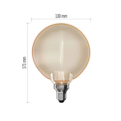 LED žiarovka DECO VINTAGE G130OA E27/4W/230V 1800K
