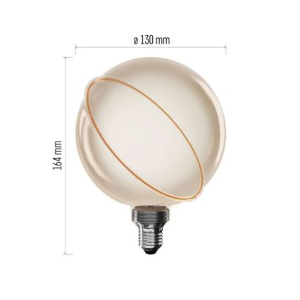 LED žiarovka DECO VINTAGE G130OA E27/4W/230V 1800K