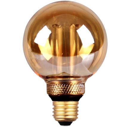 LED Žiarovka DECO VINTAGE G80 E27/4W/230V 1800K