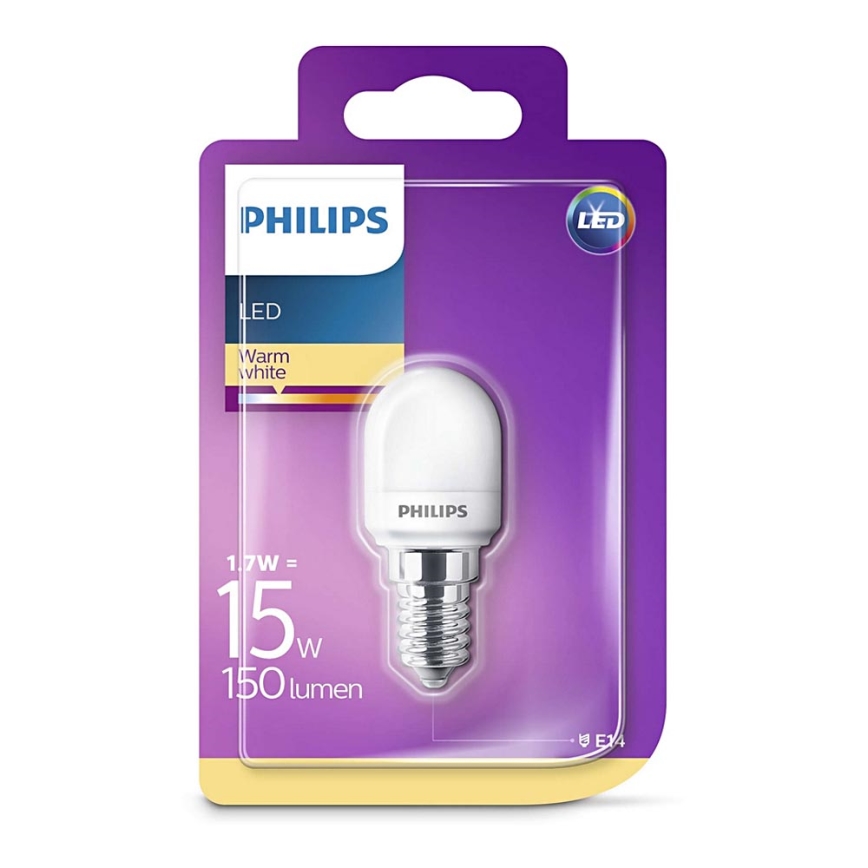 LED Žiarovka do chladničky Philips E14/1,7W/230V 2700K