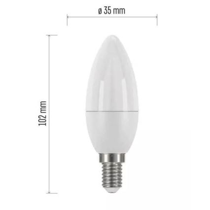 LED Žiarovka E14/4,2W/230V 2700K CRI 94 Ra