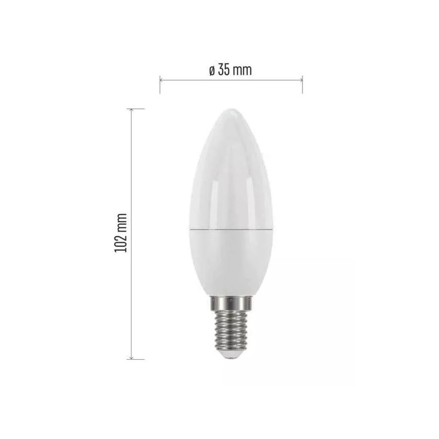 LED Žiarovka E14/4,2W/230V 2700K CRI 94 Ra