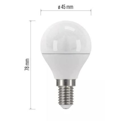 LED Žiarovka E14/4,2W/230V 4000K CRI 94 Ra