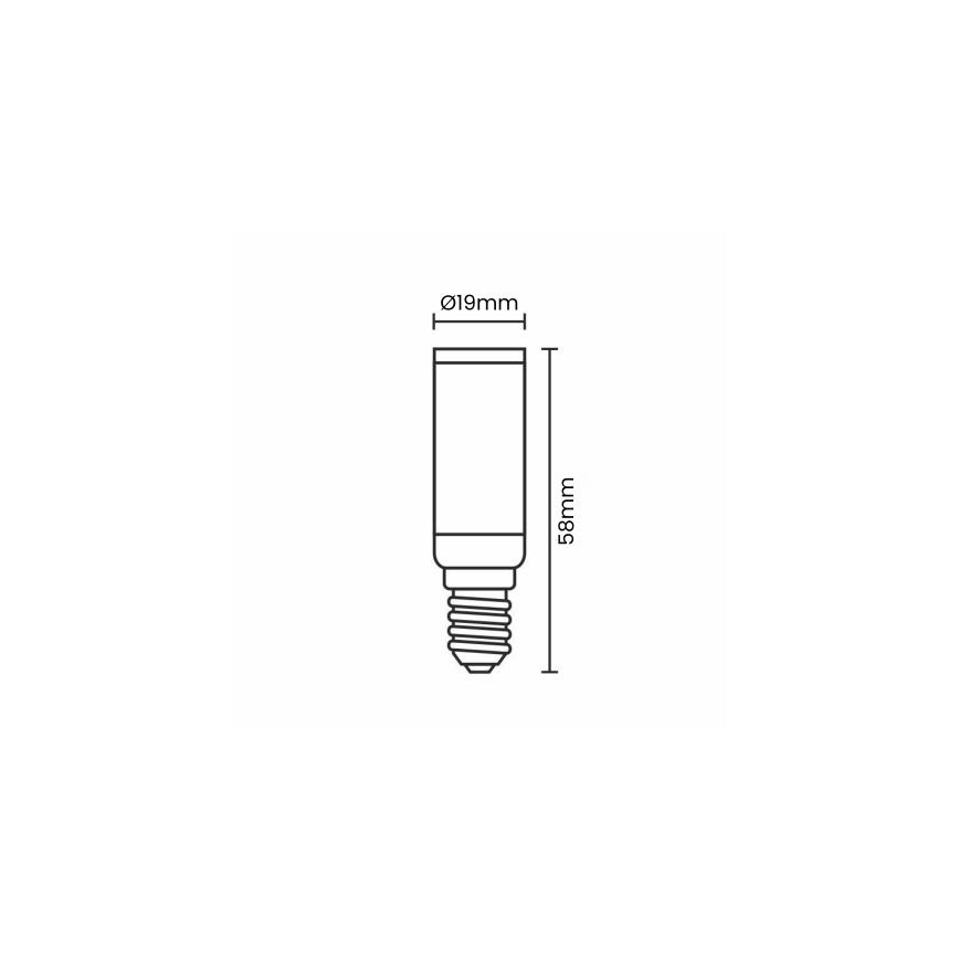 LED Žiarovka E14/4,5W/230V 2800K