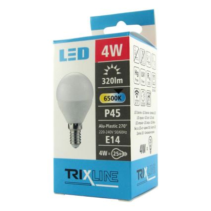 LED Žiarovka E14/4W/230V 6500K