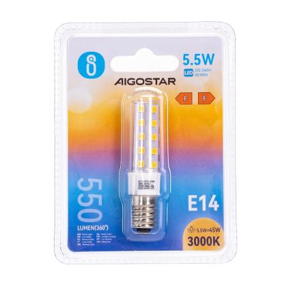 LED Žiarovka E14/5,5W/230V 3000K - Aigostar