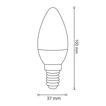 LED Žiarovka E14/6,3W/230V 3000K