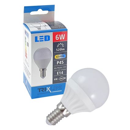 LED Žiarovka E14/6W/230V 6500K