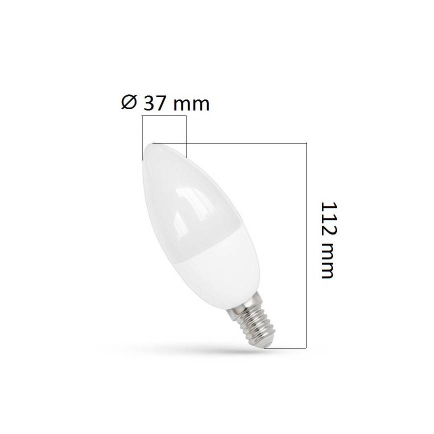 LED Žiarovka E14/8W/230V 3000 K