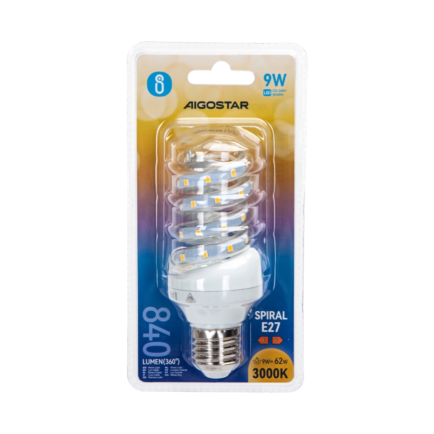 LED Žiarovka E14/9W/230V 6500K - Aigostar
