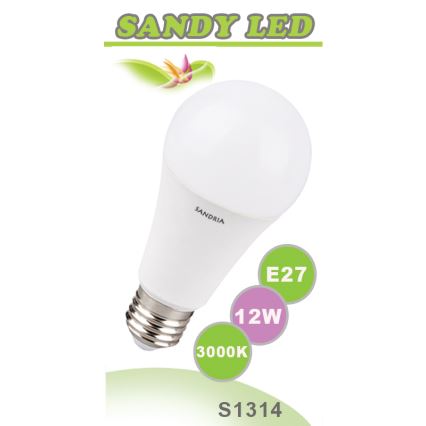 LED žiarovka E27/12W/230V 3000K