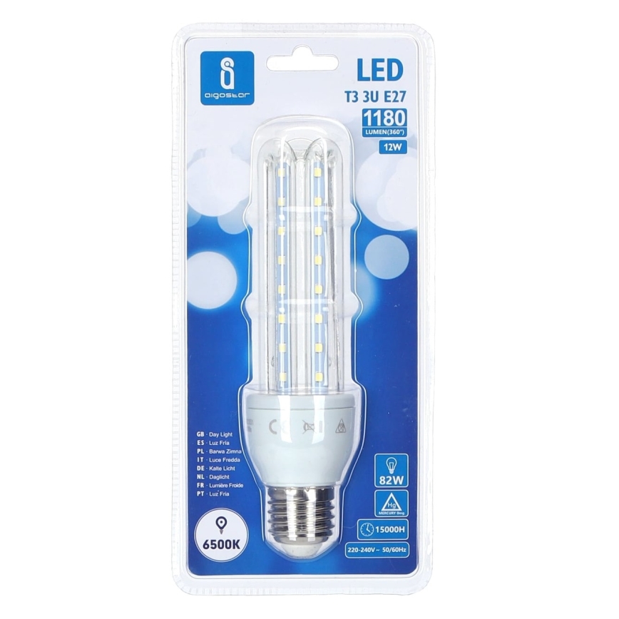LED Žiarovka E27/12W/230V 6500K - Aigostar