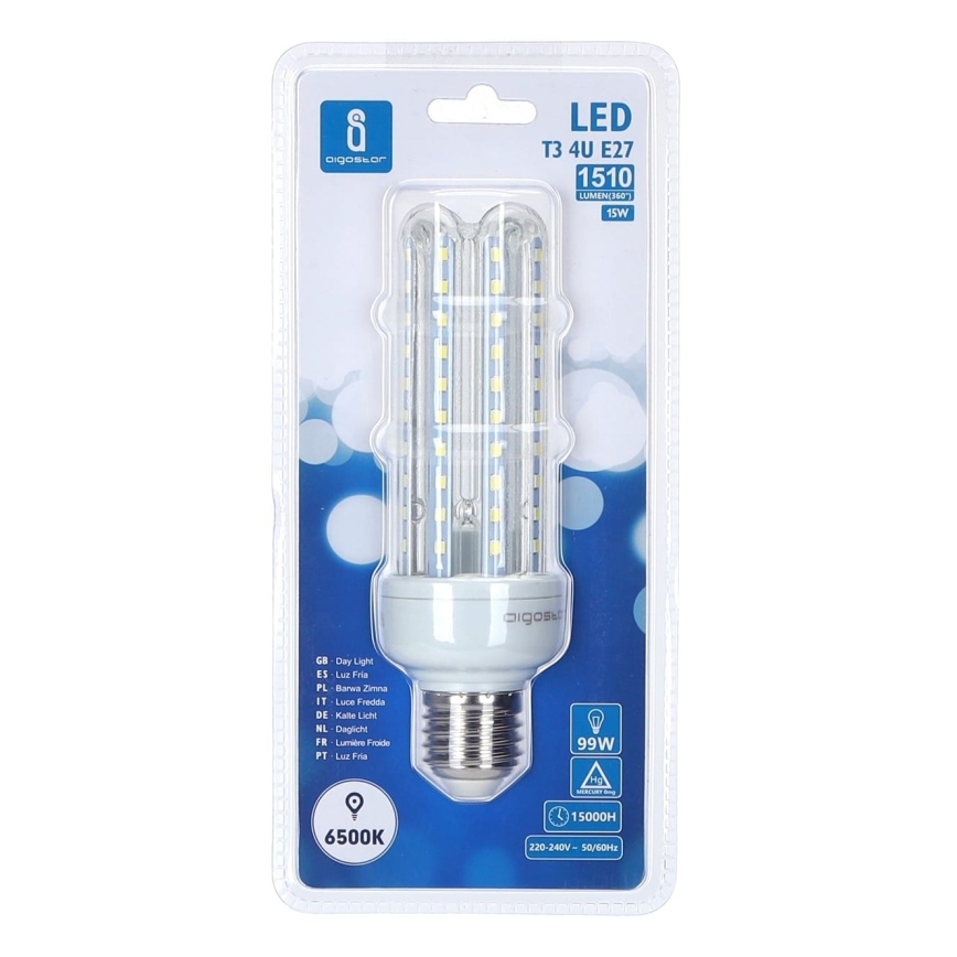 LED Žiarovka E27/15W/230V 6500K - Aigostar