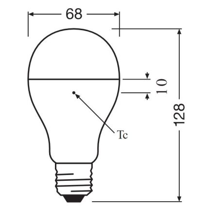 LED Žiarovka E27/19W/230V 2700K - Osram