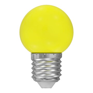 LED žiarovka E27/1W/230V 5500-6500K žltá