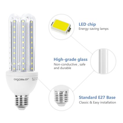 LED Žiarovka E27/23W/230V 6500K - Aigostar