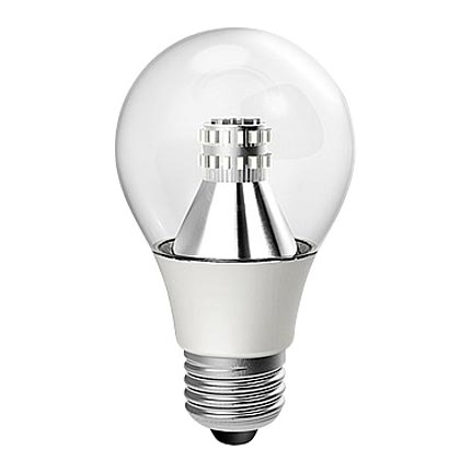 LED Žiarovka E27/4,5W LQ CRYSTAL A60 3000K