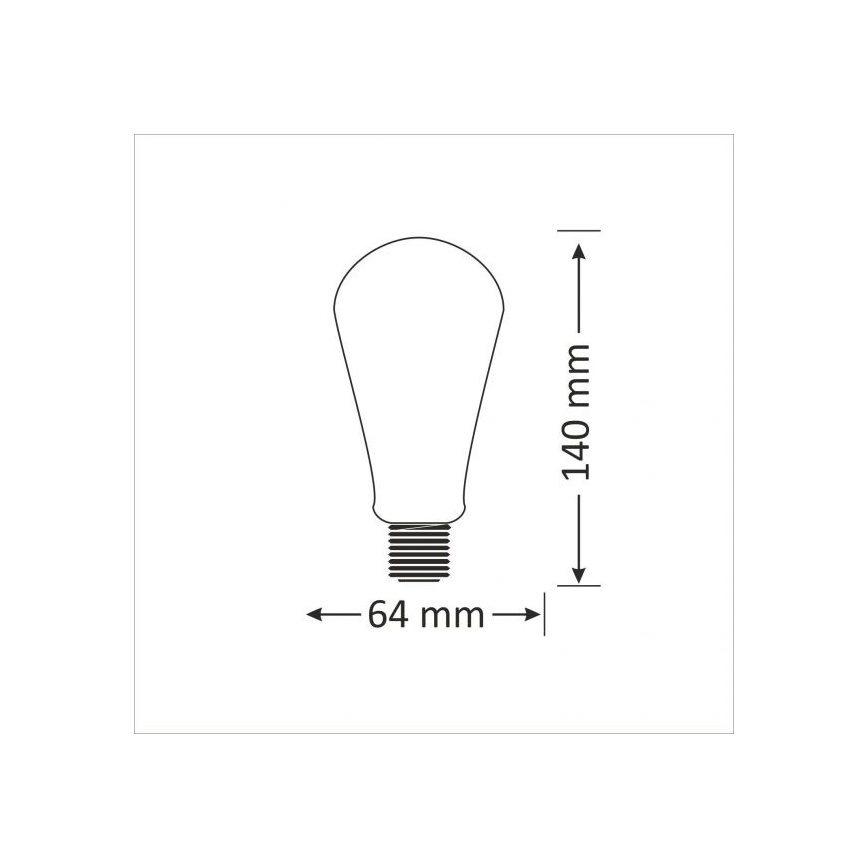 LED žiarovka E27/4W/230V