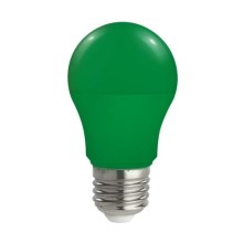LED žiarovka E27/5W/230V zelená