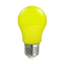 LED žiarovka E27/5W/230V žltá