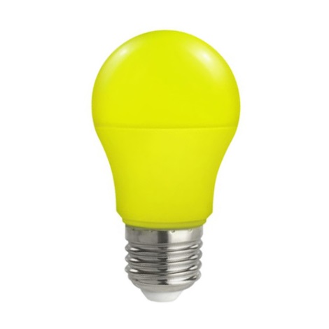 LED žiarovka E27/5W/230V žltá