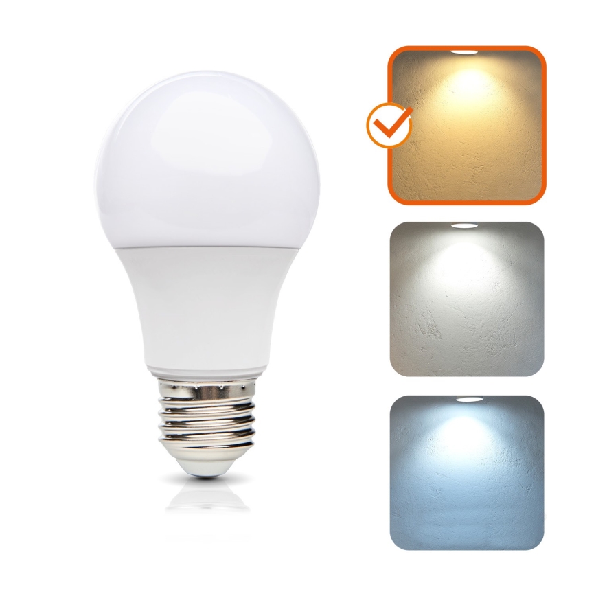 LED Žiarovka E27/8,5W/230V 3000K