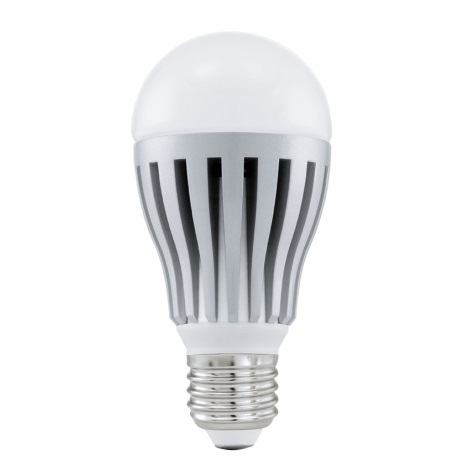 LED žiarovka E27/8W 4200K strieborná