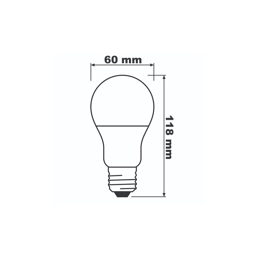 LED Žiarovka ECO E27/13W/230V 2700K 1521lm