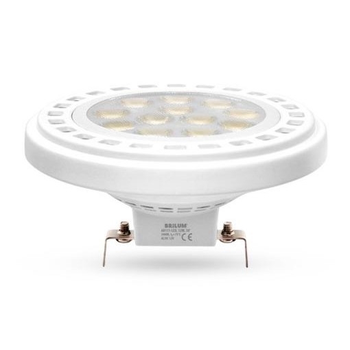 LED Žiarovka ECOLINE AR111 G53/12W/12V 4000K 30° biela - Brilagi