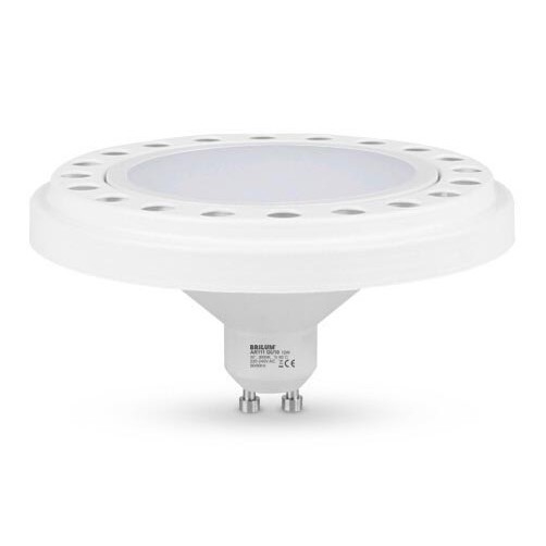LED Žiarovka ECOLINE AR111 GU10/12W/230V 3000K 120° biela - Brilagi