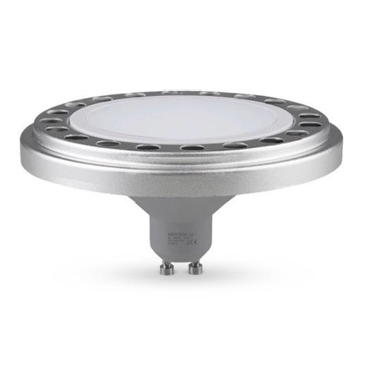 LED Žiarovka ECOLINE AR111 GU10/15W/230V 4000K 120° strieborná - Brilagi