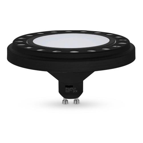 LED Žiarovka ECOLINE AR111 GU10/15W/230V 4000K 30° čierna - Brilagi